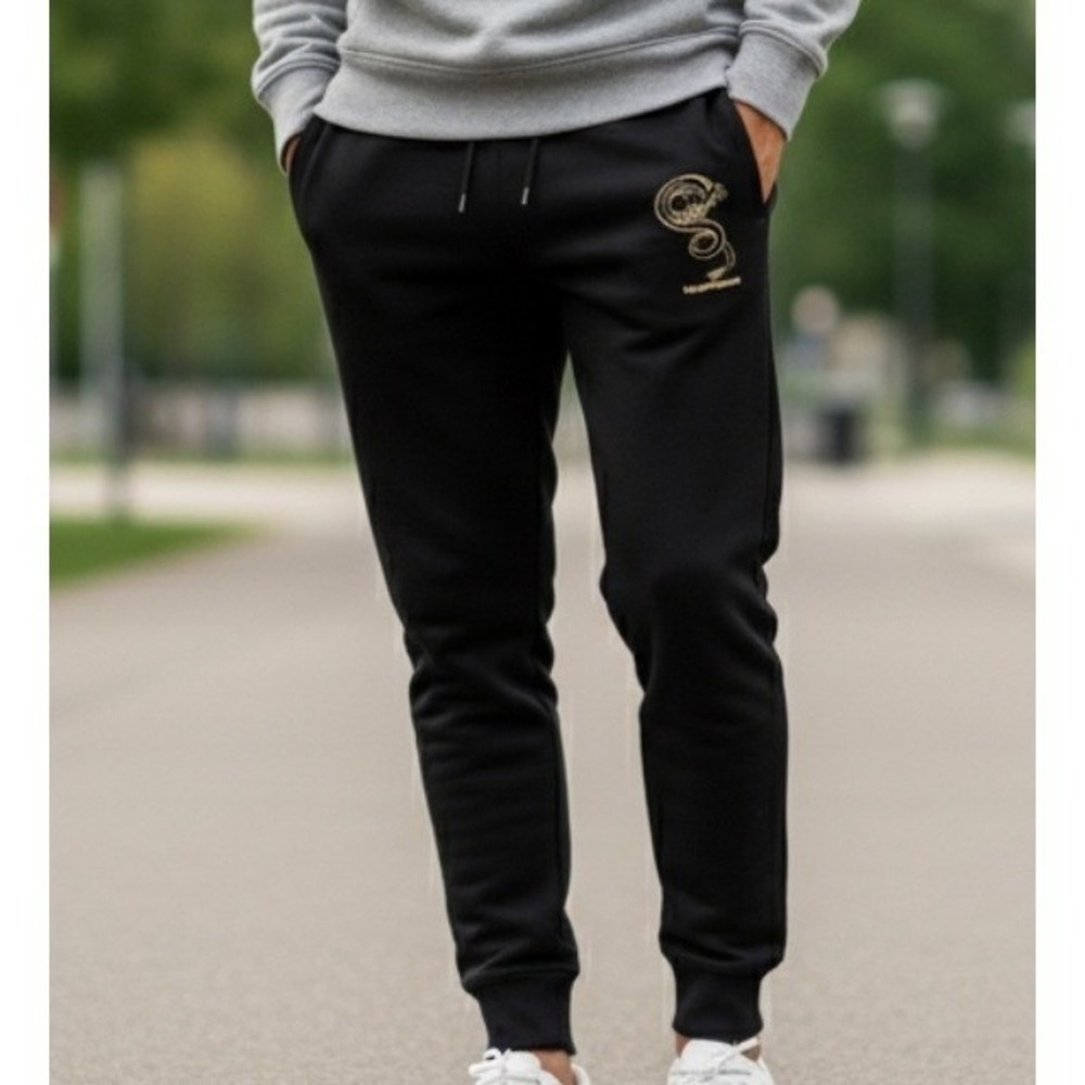 Empori Armani Men's Limited Edition Lunar New Year Capsule Dragon Joggers, Large